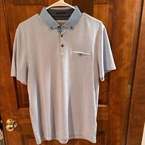 Men's Ted BakerLight Blue Polo Shirt
